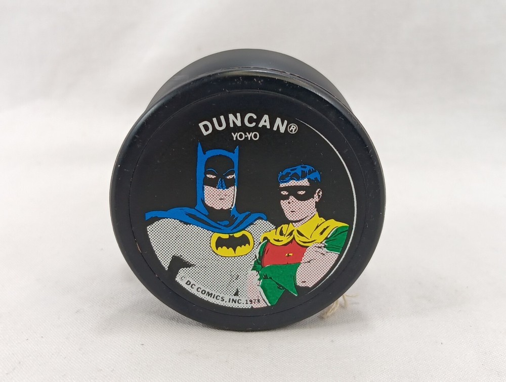 Vintage BATMAN & ROBIN Classic Duncan Yo-Yo DC Comics 1978