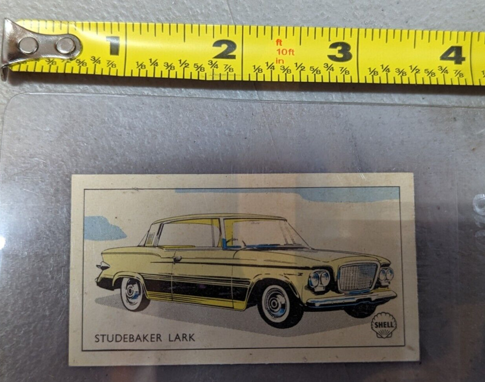 Studebaker Lark Trading Card (Shell Oil Company)