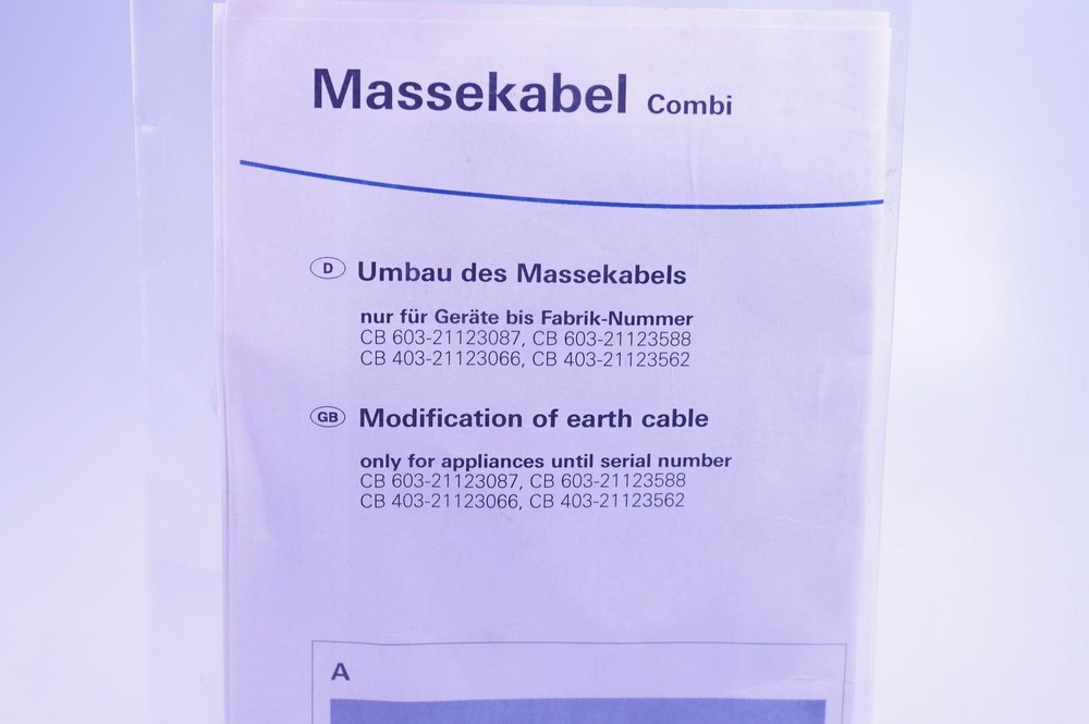 Truma 34020-57000 Ground Cable/Igniter for Combi Heaters Original Packaging NEW