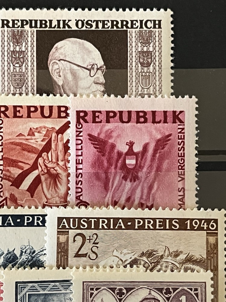 AUSTRIA - 1946 - Complete Year Set - MNH