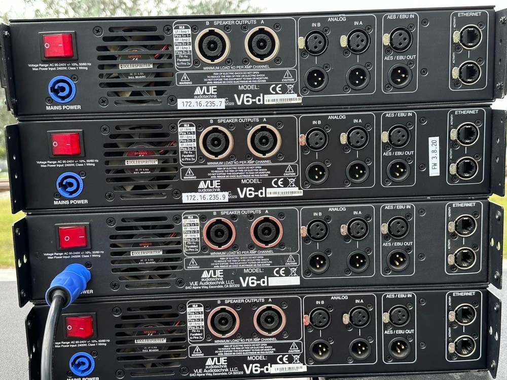 VUE Audiotechnik V6 Systems Engine (One) THS