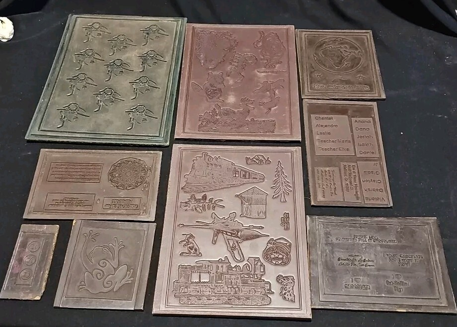 Chocolate Mold Print GJ