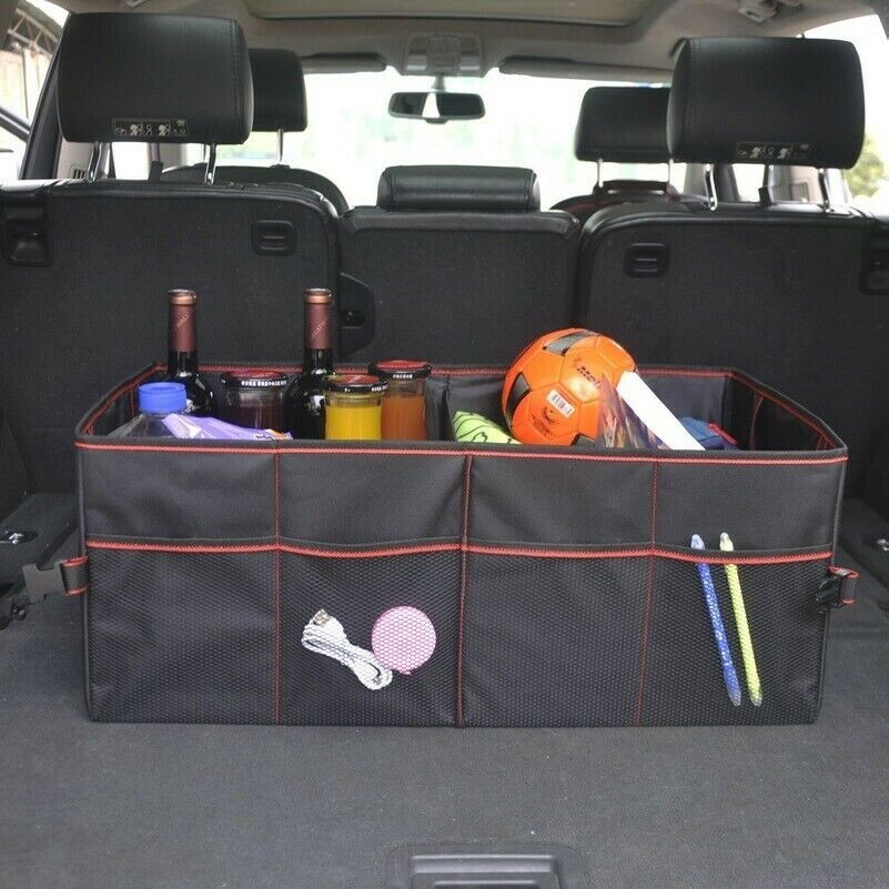 Large Capacity Folding Car Object Basket