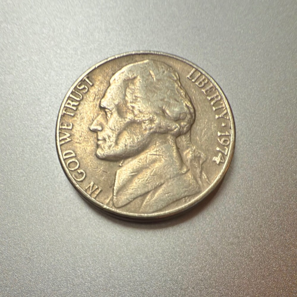 1974 NO Mint Error- Rare Nickel