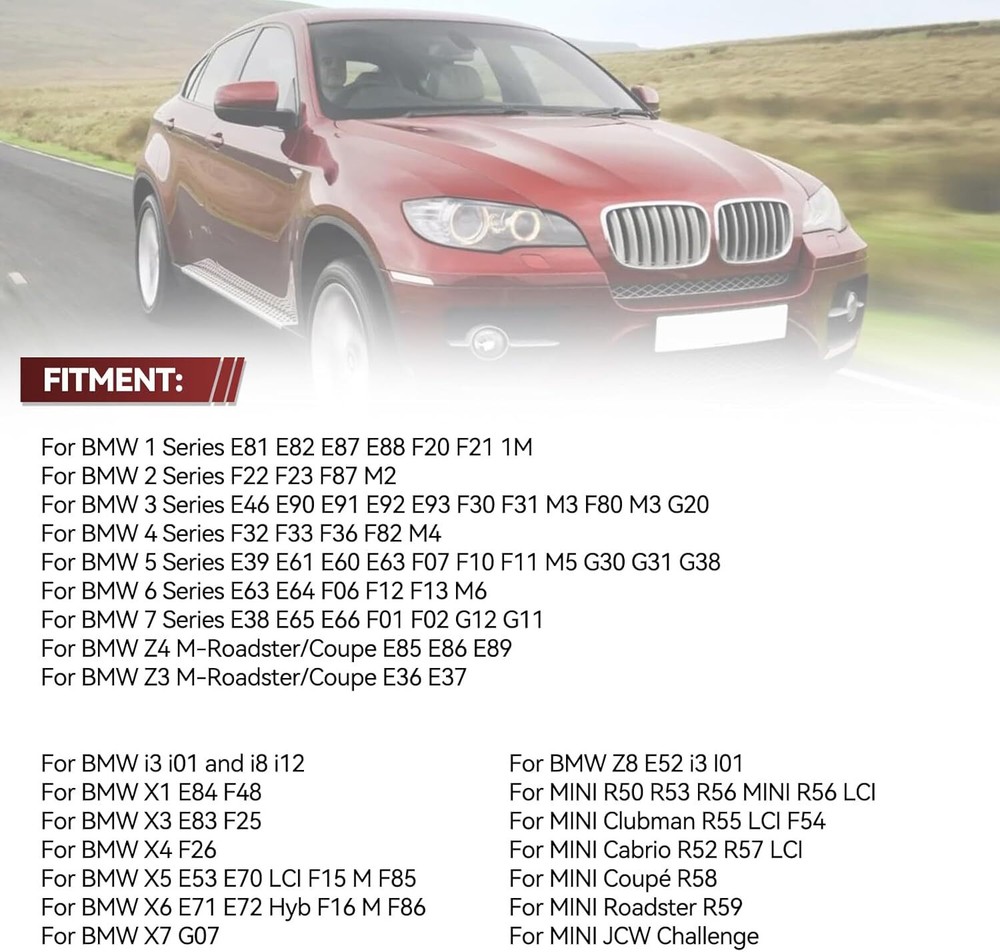 4X Rubber Jacking Jack Pad Lift Adaptor FOR BMW E46 E82 E87 E88 E90 E91 E92