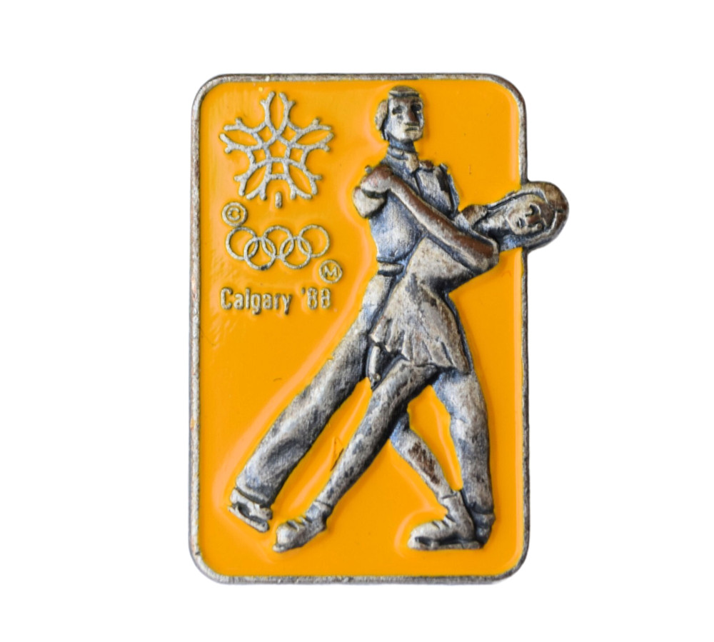 Calgary Olympics 1988 Pin Figure Skating