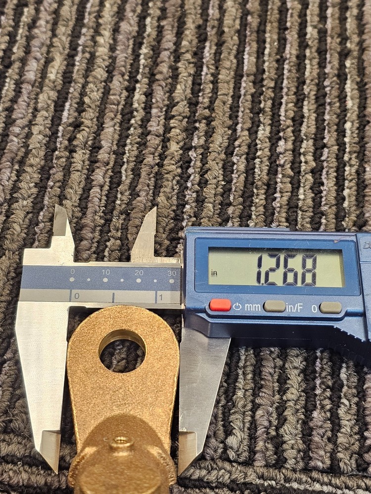 Ball Point Lug, Copper, 45 Degrees