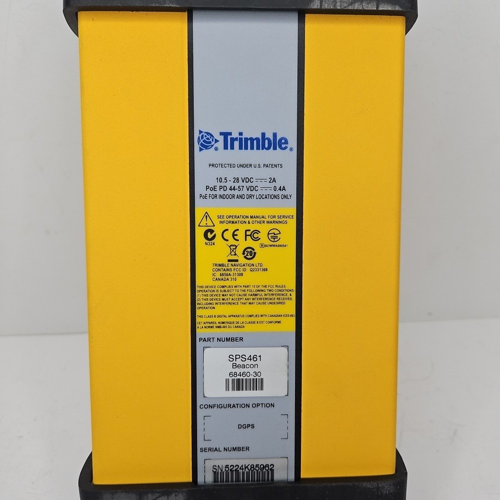 1999 Trimble SPS Modular DGPS Receiver SPS461 Beacon Receiver Bluetooth Module