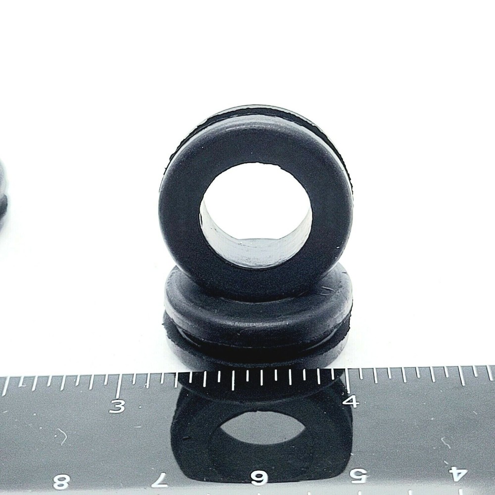 Rubber Cable Grommets for a 3/4" Panel Hole 1/2" ID for 1/16" Thick Wall Bushing