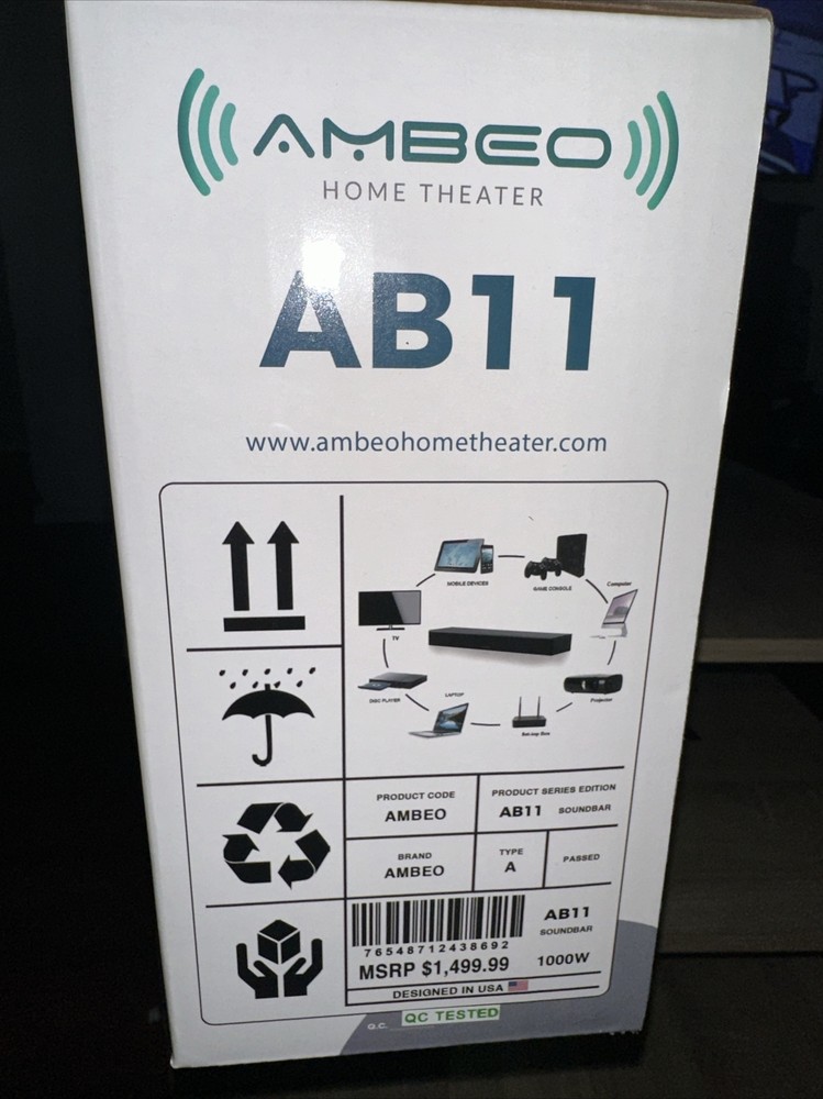 AMBEO Home Theater soundbar