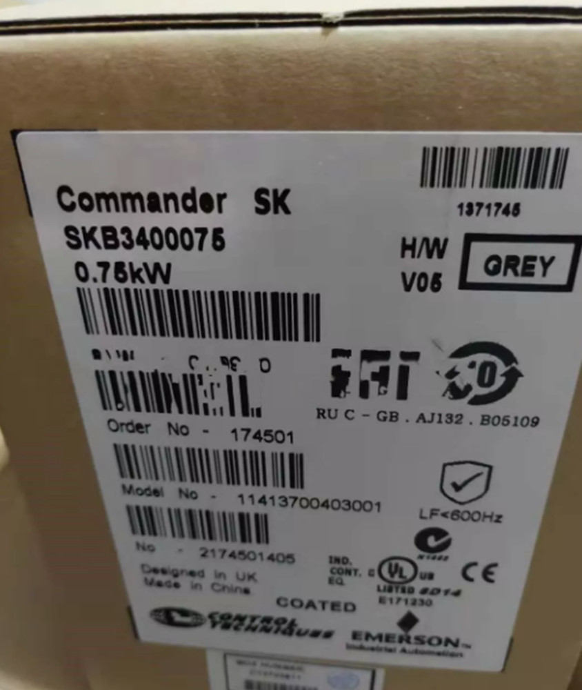 NEW Control Techniques Nidec Inverter SKB3400075