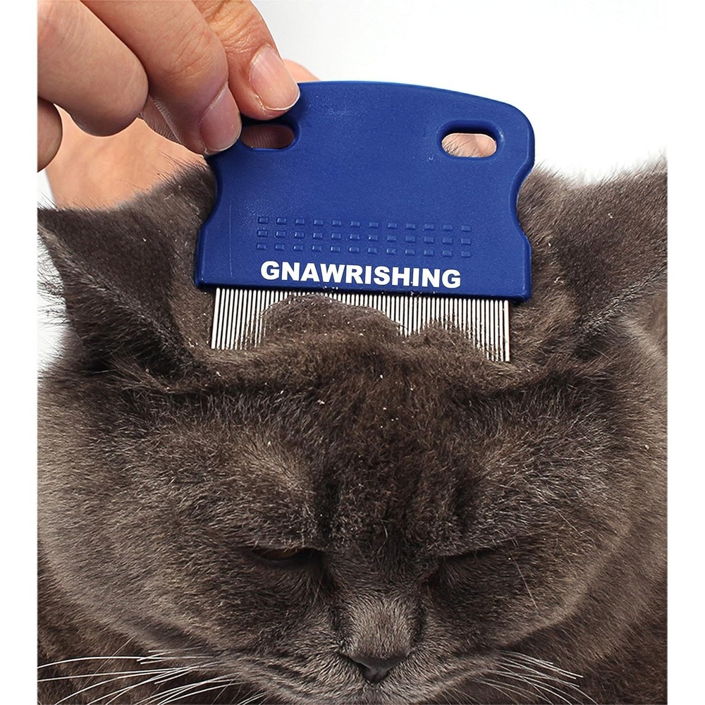 High-Strength Stainless Steel Flea Combs – Essential Pet Grooming Tools
