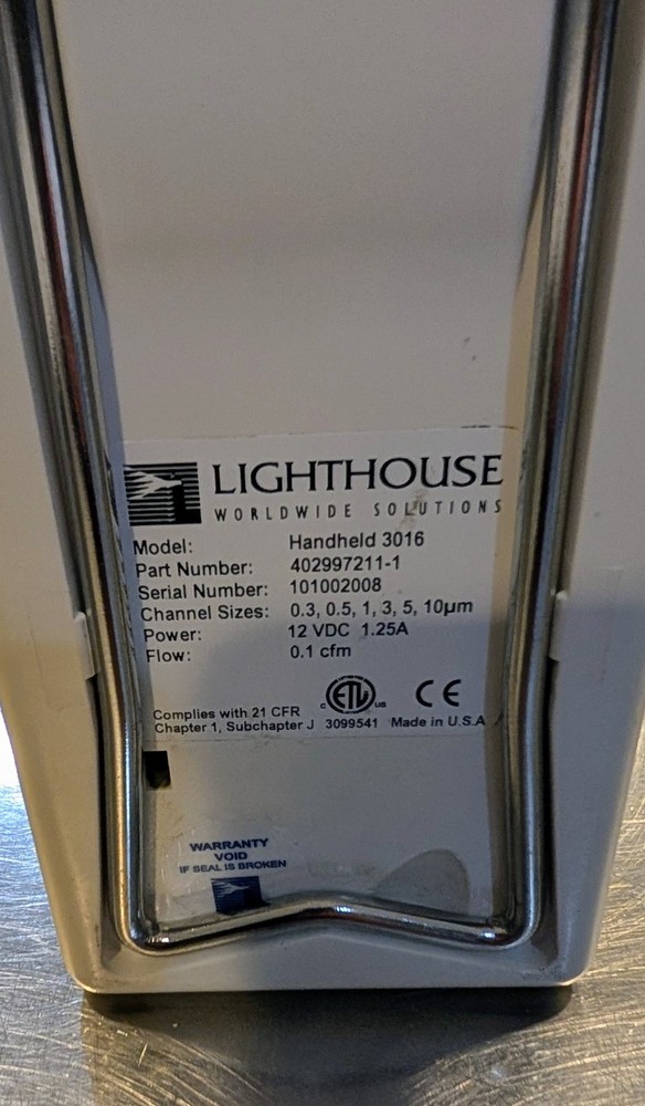 PARTICAL Counter LIGHTHOUSE HANDHELD 3016 Used