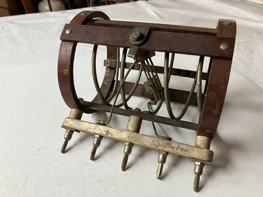 PLUG IN COIL  15 METER   HAM RADIO VINTAGE