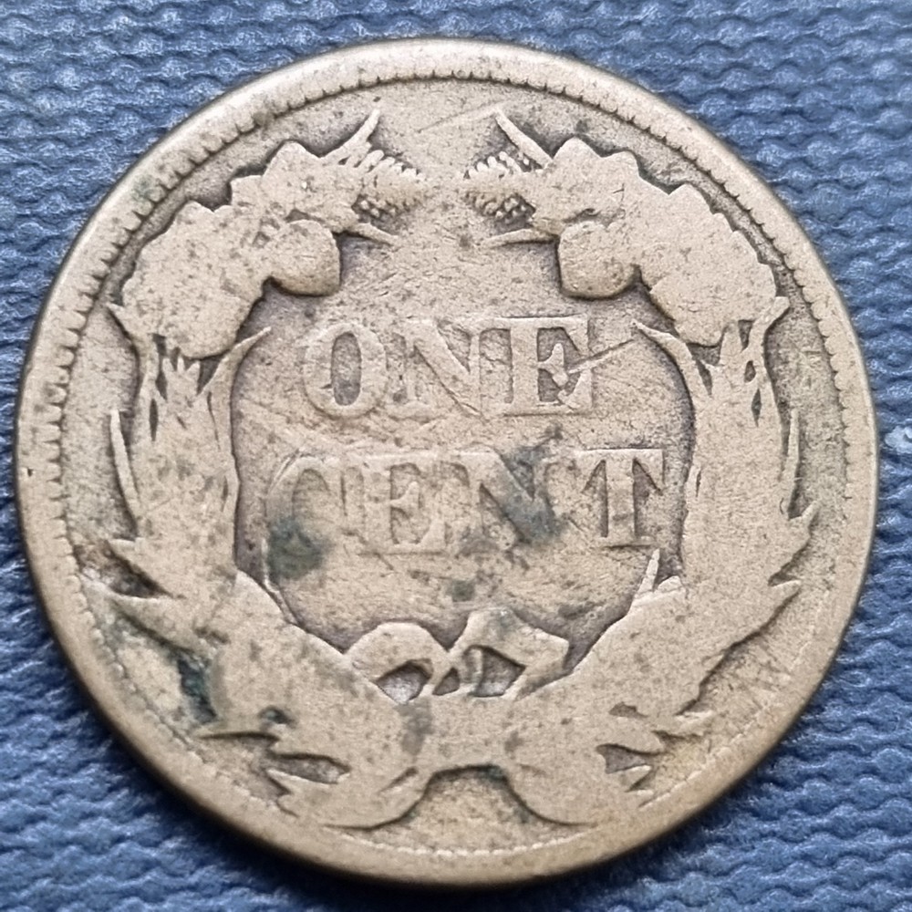 1857 Flying Eagle Cent 1c Circulated #101062