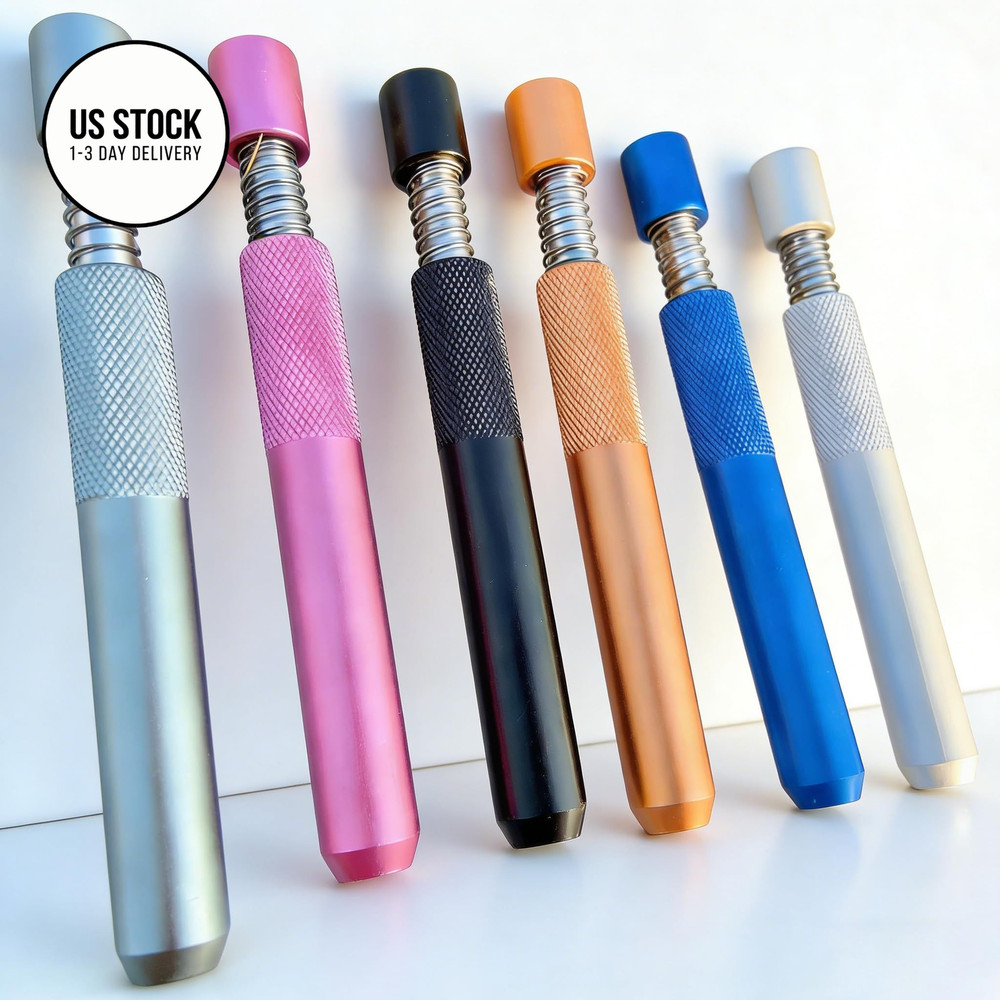 6-Piece Multicolor 𝐎𝐧𝐞 𝐇𝐢𝐭𝐭𝐞𝐫 𝐏𝐢𝐩𝐞, 3.25 inch Multi-Color