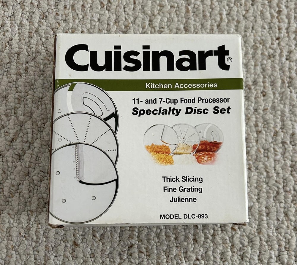 Cuisinart Disc Set Of 4 NEW Open Box