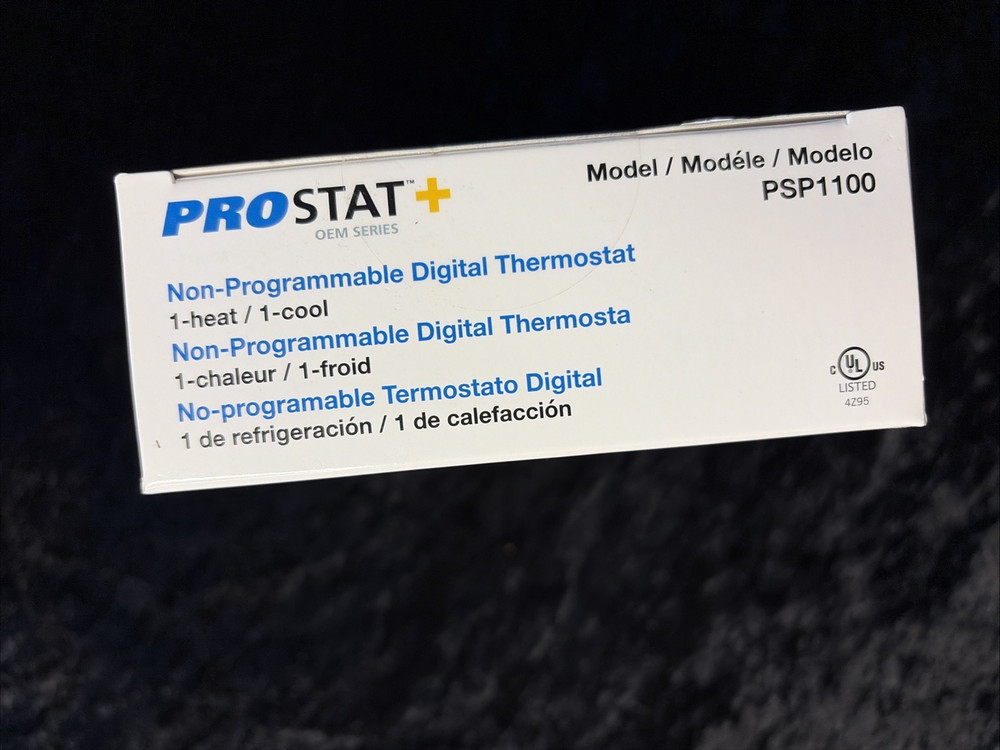 Prostat Non Programmable Digital Thermostat