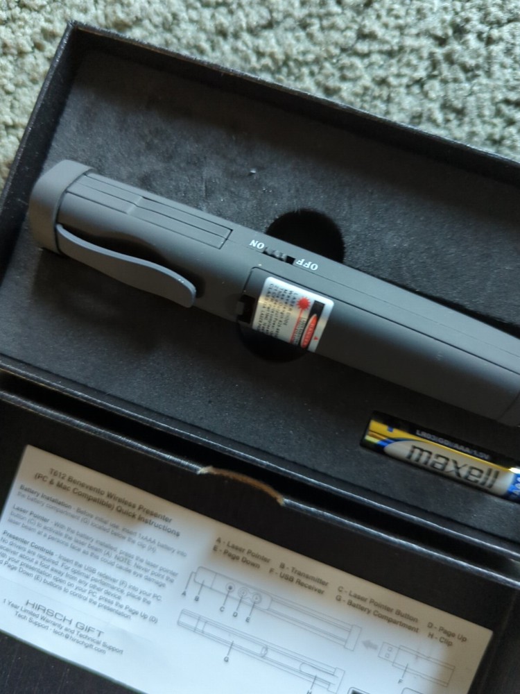 Wireless Presenter T612 Benevento PC& Mac Compatible