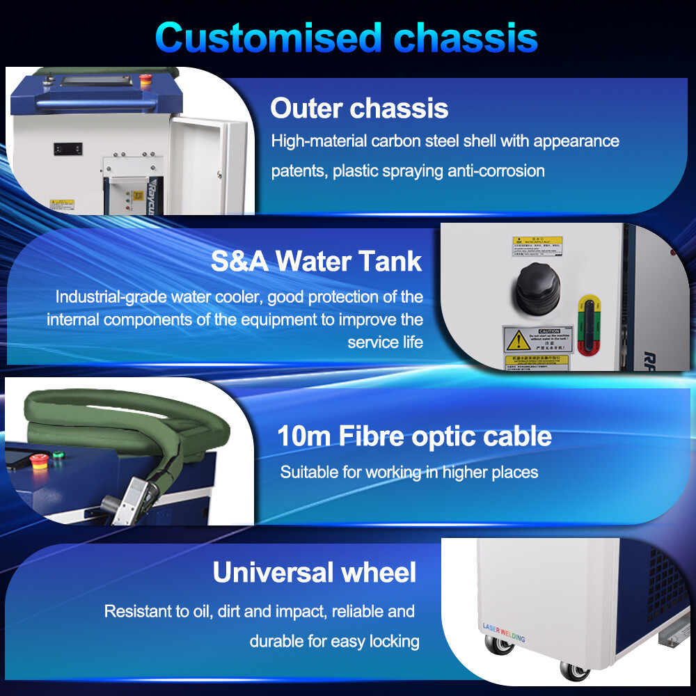 1500W Raycus Handheld Laser Welding Cutting Machine Laser Rust Remove Cleaner US