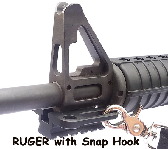 Tactical Light Rail - Bayonet Lug Accessory Mount for RUGER 556