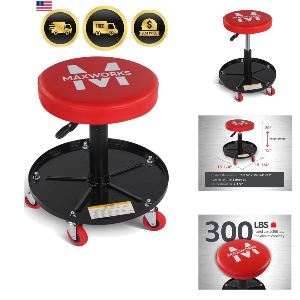 /Creeper with Adjustable Height - 300 lb Capacity