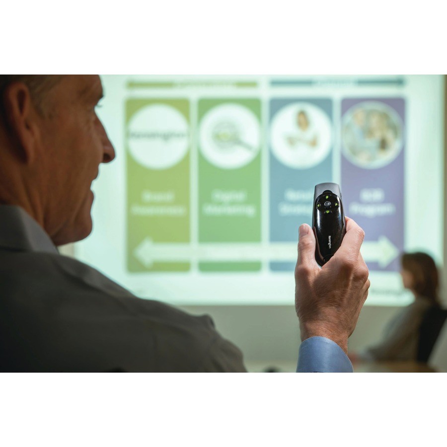 Kensington Presenter Expert Wireless Red Laser Pointer K72425AMA