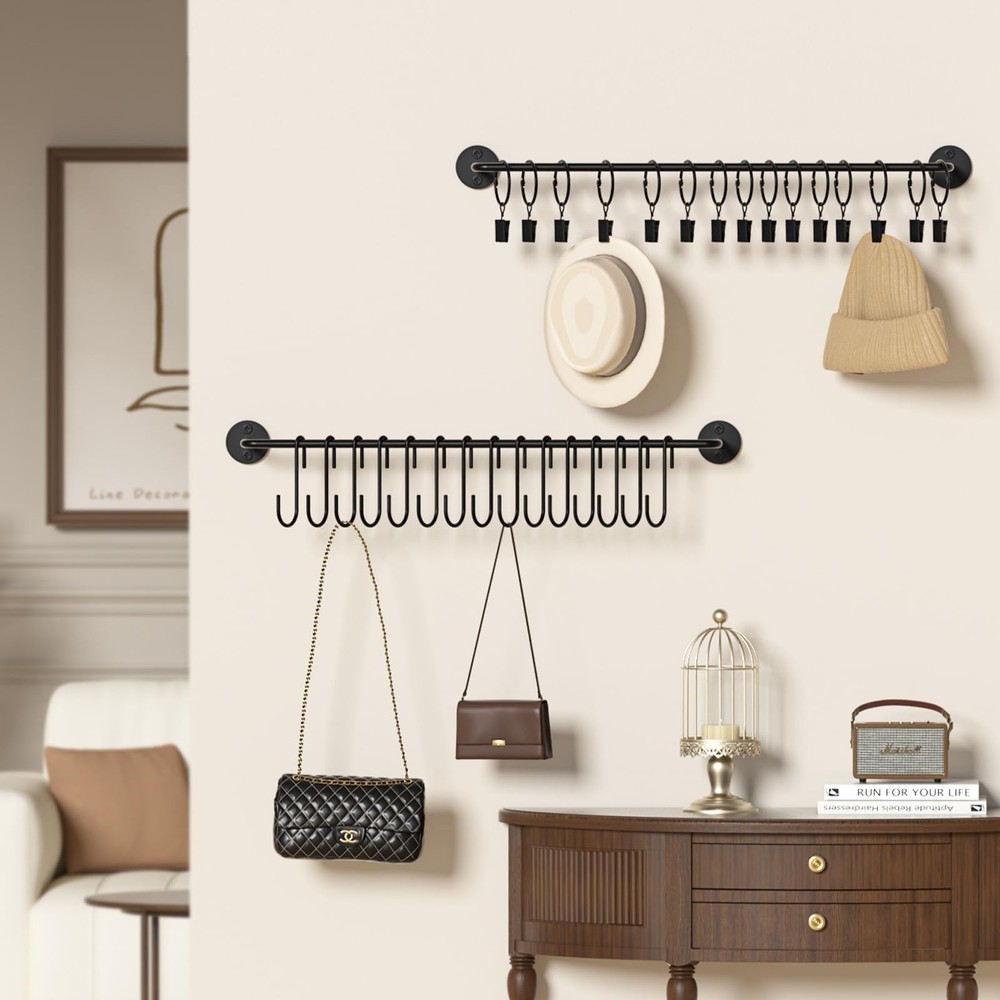 3 Pack Wall Mounted Cap Storage Organizer Baseball Hat Racks Display Holders ...