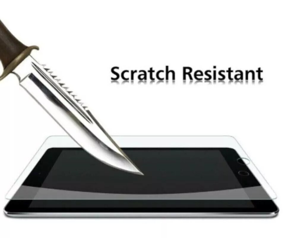 [2-Pack] HD Tempered GLASS Screen Protector for Apple iPad 5th & 6th Generation