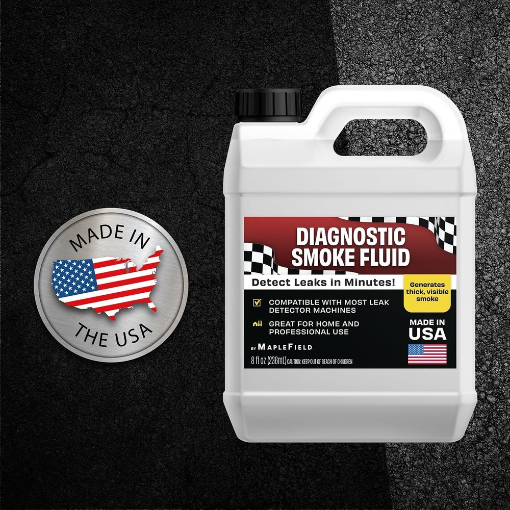 Diagnostic Smoke Fluid - 8 oz - High-Quality Leak Detection Solution