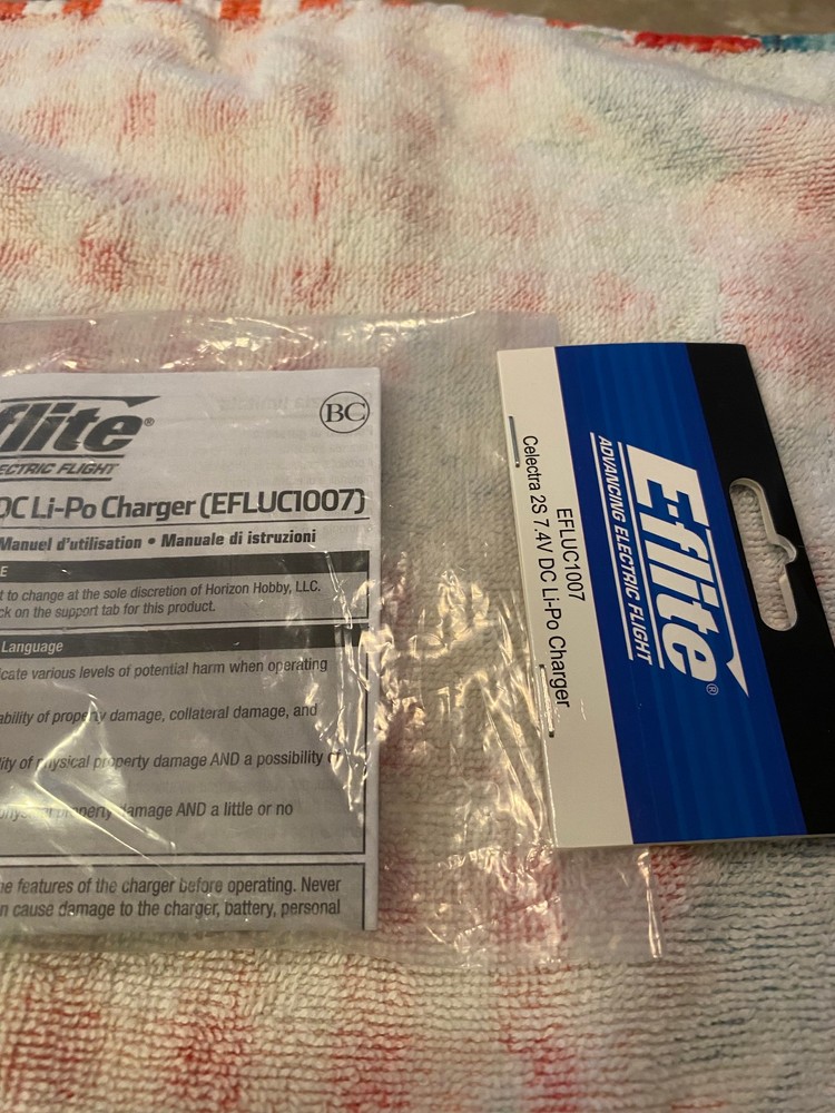 E-FLITE EFLUC1007 DC LI-PO CHARGER