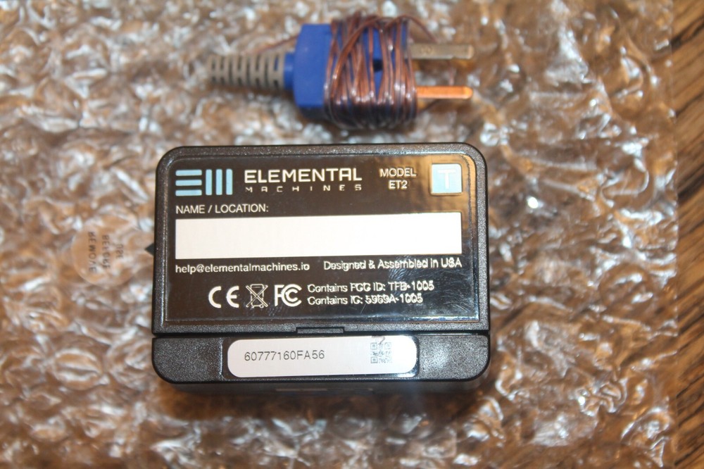 ELEMENTAL MACHINES ET2 Element-T Wireless Battery-Powered Internet Device NEW