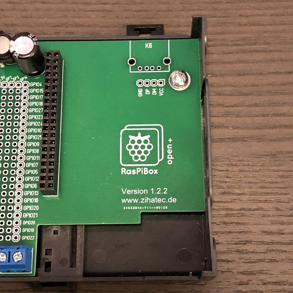 RasPiBox Open Pi4 for Raspberry Pi4 Din Rail Mount Raspberry Pi Enclosure