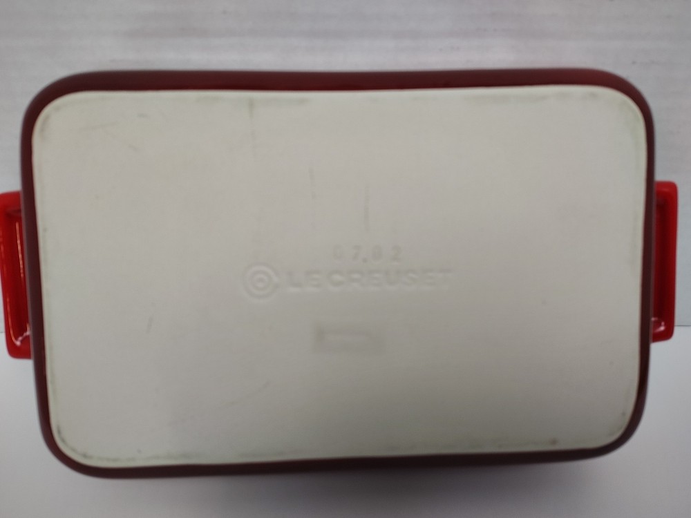 Fire Red Le Creuset Approx 10x7 Baking Pan