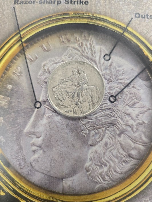 1925 STONE MOUNTAIN Commemorative 90% SILVER HALF DOLLAR CJ372