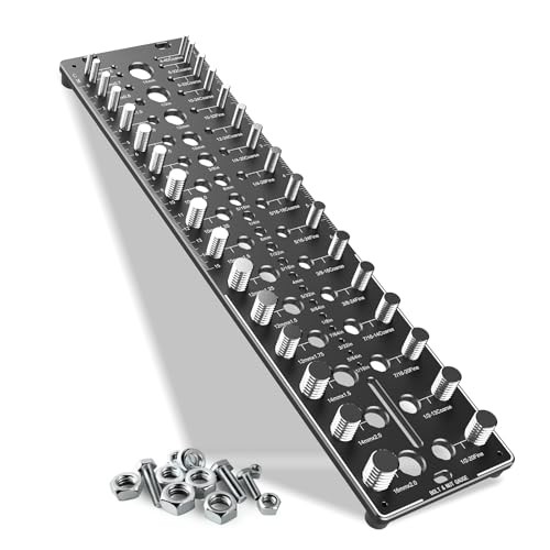 Thread Checker, 32 Nut and Bolt Thread Checker, Bolt Size and Thread Gauge