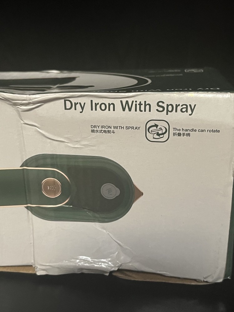 Dry Iron With Spray