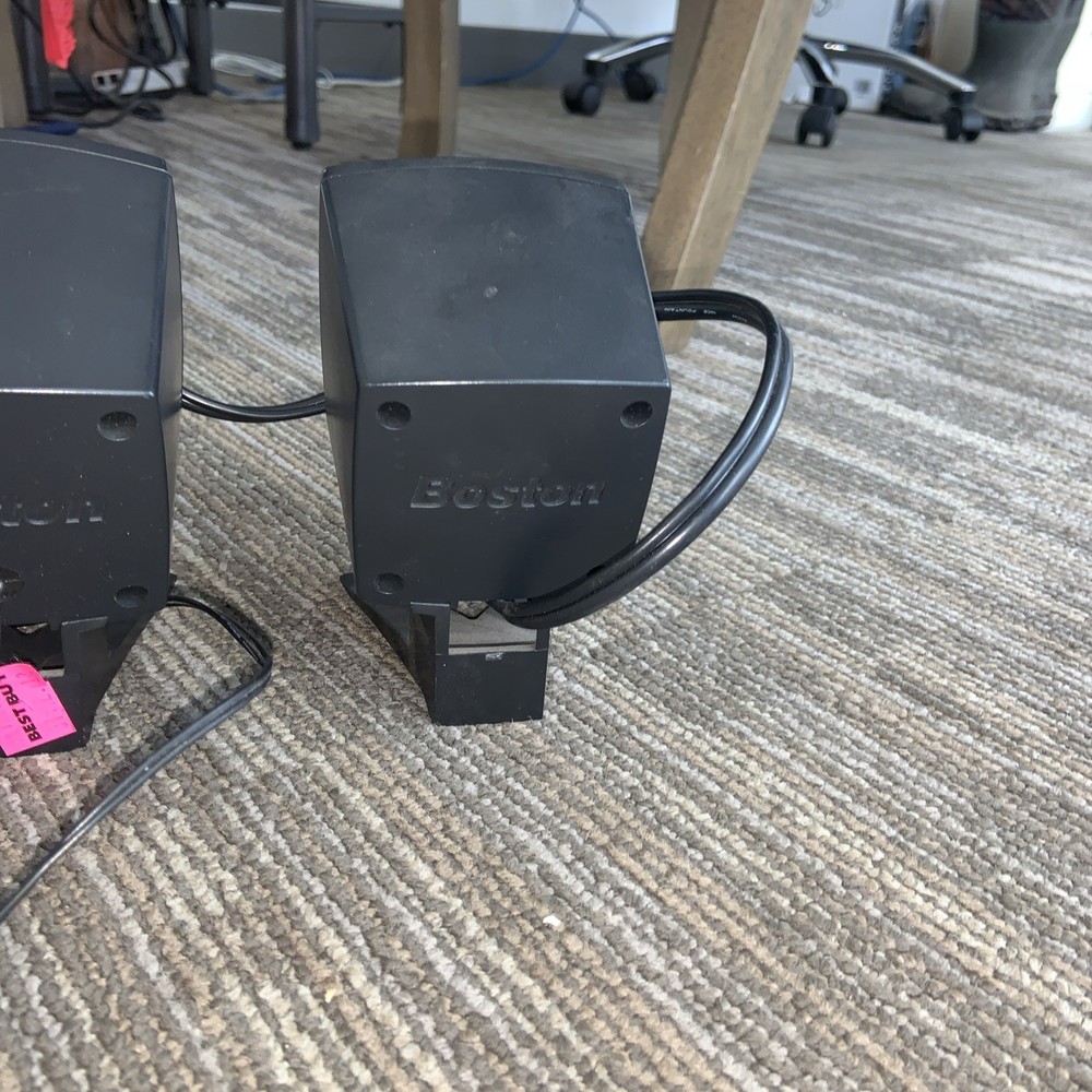Boston BA745 Satellite 2pc Speaker System Computer Speakers