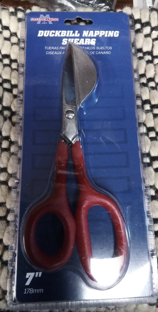 MarshallTown Duckbill Napping Shears Scissors New EDI-28785