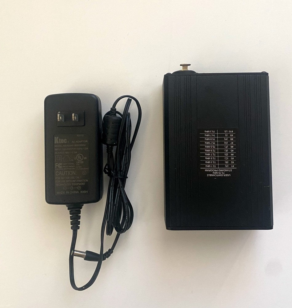 COMTEK BST-75 VHF Transmitter | 72.02 to 75.98 MHz