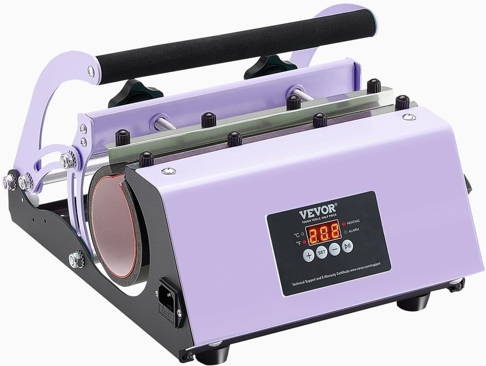Fast Heating Mug Press for Sublimation with Touchscreen Interface & Accessories