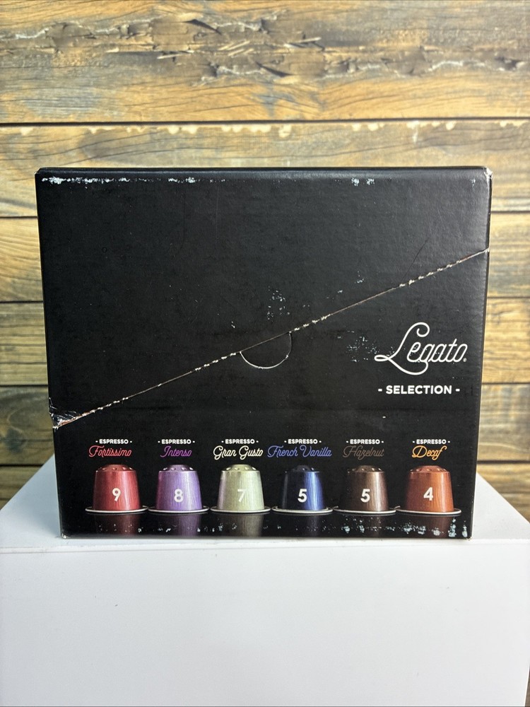 Legato Espresso Coffee Capsules Variety Pack