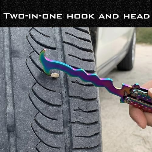 Tire Stone Removal Hook, Automotive Hook, Tire Picker, Chromatic