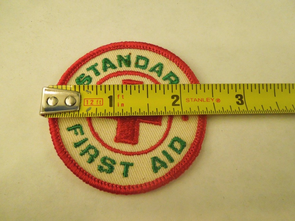 Vintage Standard First Aid Patch- Scout, Medical, Hip etc Use