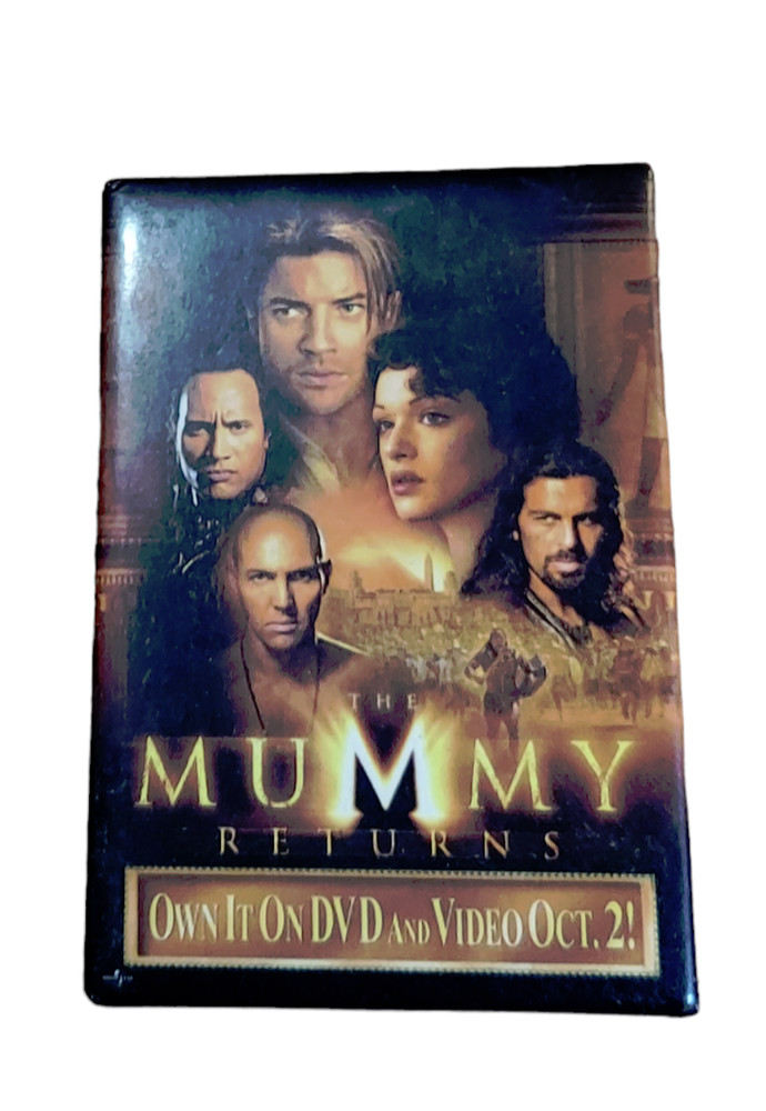 The Mummy Returns promotional pin/button
