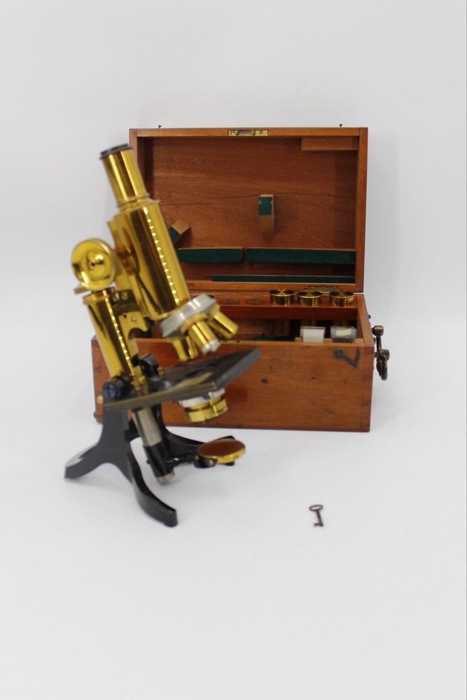 Col. E.V. Whitby’s Boxed Microscope by J.Swift & Son