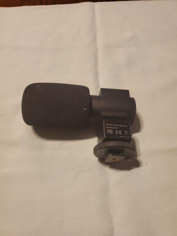 Stereo Microphone ~ Model M101 ~ Replacement Camcorder Video Camera M 101
