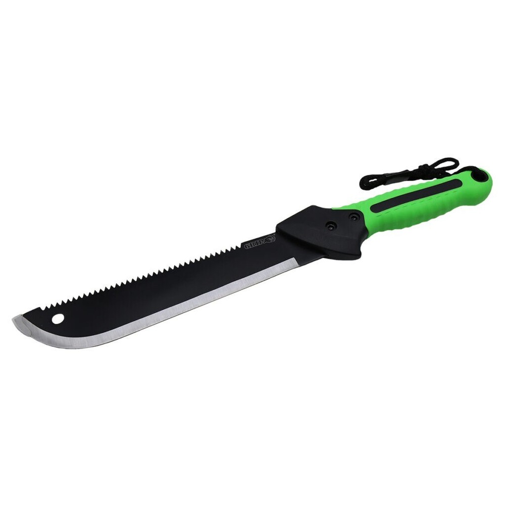 11 Inch Serrated Blade Machete with Nylon Sheath