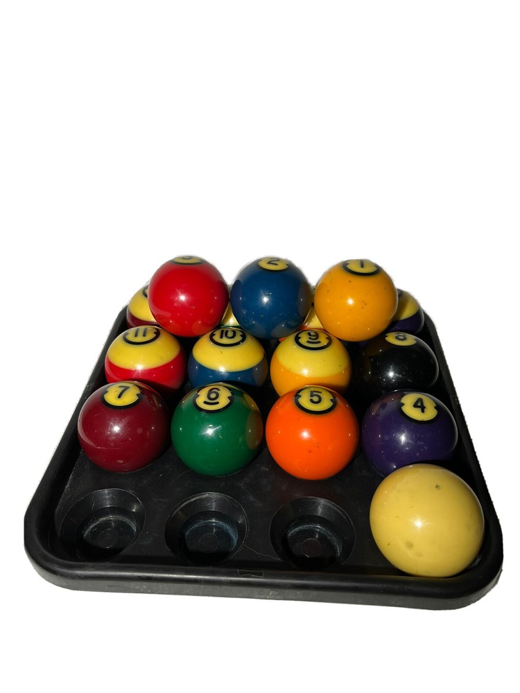 Vintage Brunswick Centennial Gold Crown Billiard Balls