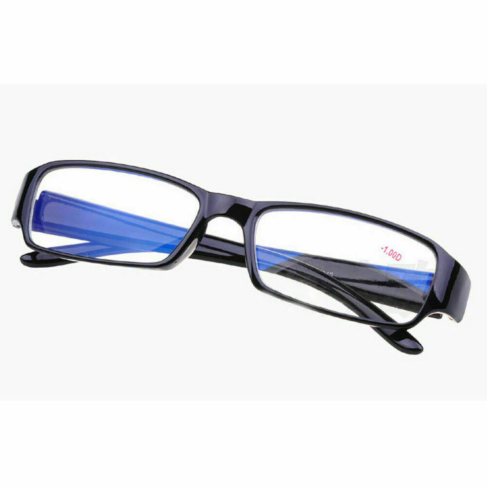Fashion Short Sighted Glasses Plastic Rectangle Eyeglasses -100 -150 / -600